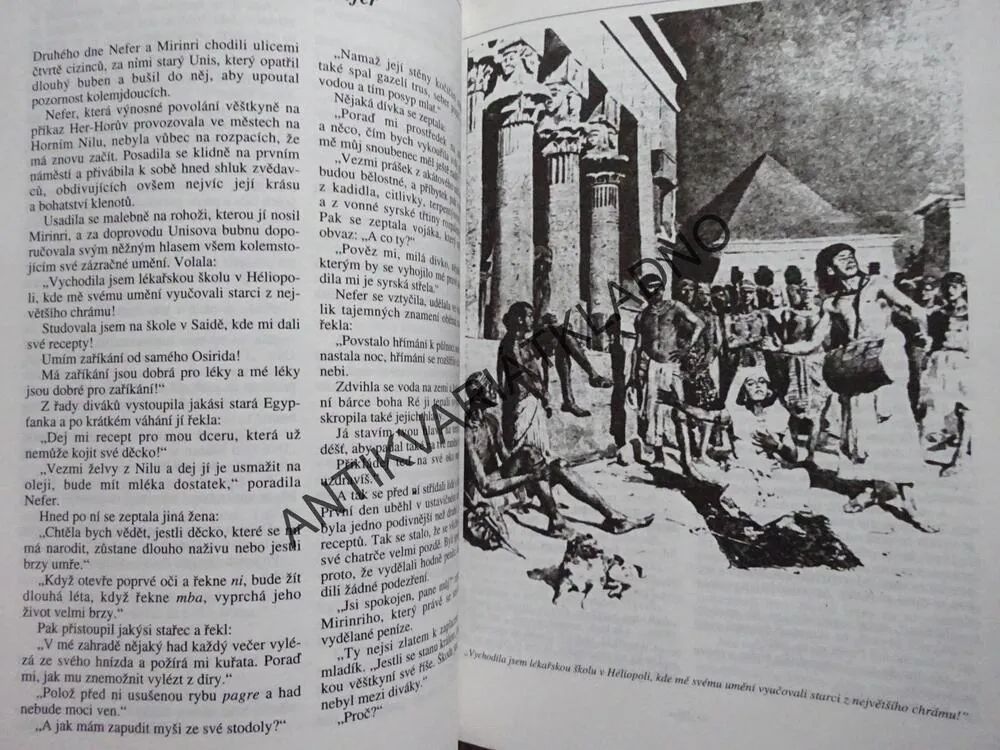 DCERY FARAONŮ, EMILIO SALGARI, **an