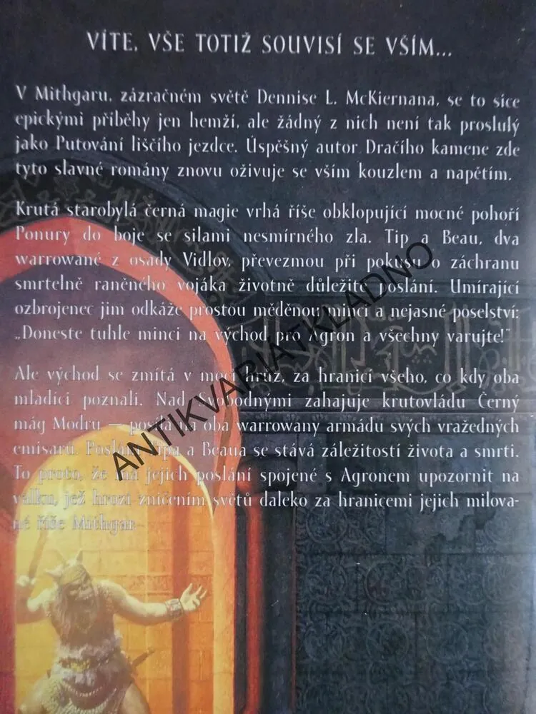 DO PŘEDPEKLÍ, DO PEKLA, DENNIS L. MCKIERNAN, **an