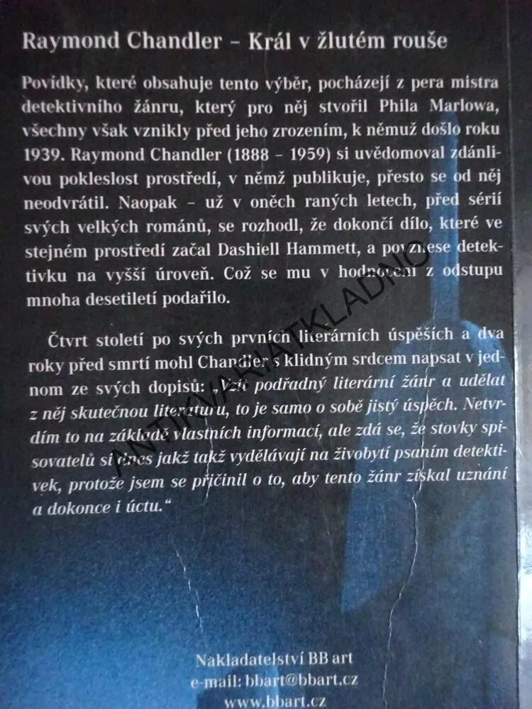 KRÁL V ŽLUTÉM ROUŠE, RAYMOND CHANDLER, **an