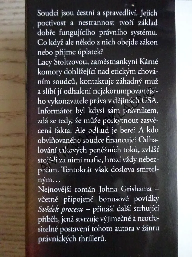 PÍŠŤALKA, JOHN GRISHAM , **an