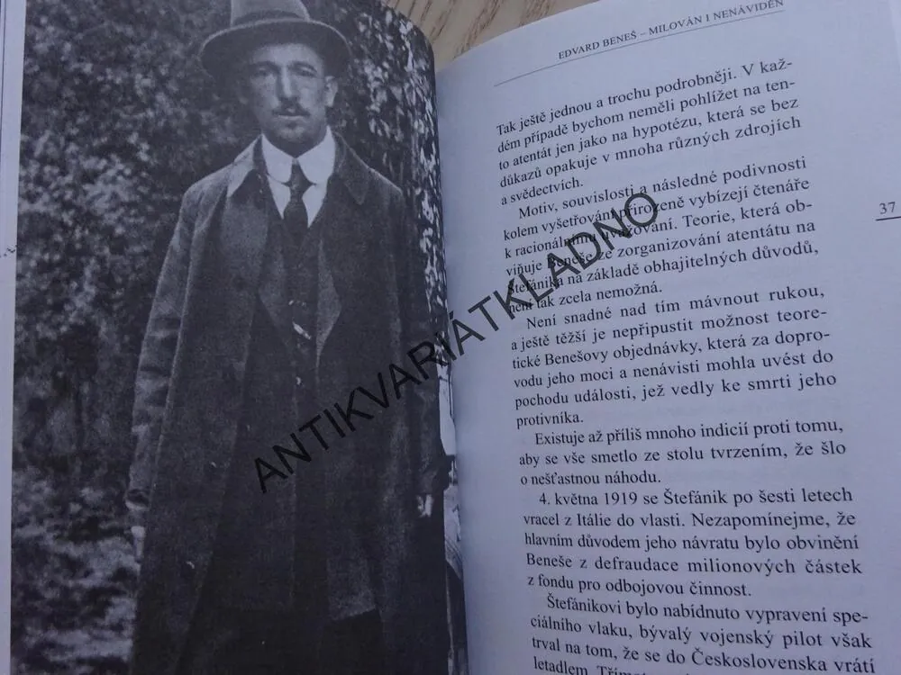 EDVARD BENEŠ, MILOVÁN I NENÁVIDĚN, VÁCLAV MIKO, **an
