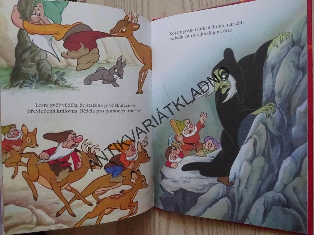 SNĚHURKA A SEDM TRPASLÍKŮ, WALT DISNEY, BEZ CD, **an
