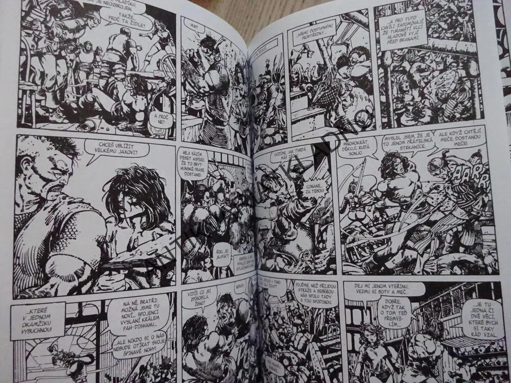 BARBAR CONAN (KNIHA 03), COMICSOVÉ LEGENDY 15, **an