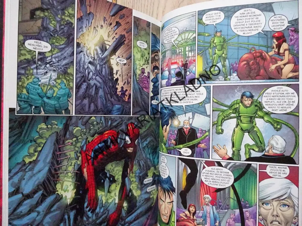 THE AMAZING SPIDER-MAN, SPIDERMAN, ODHALENÍ A DOKUD HVĚZDY NEZHASNOU, KOMIKS MARVEL 24, **an