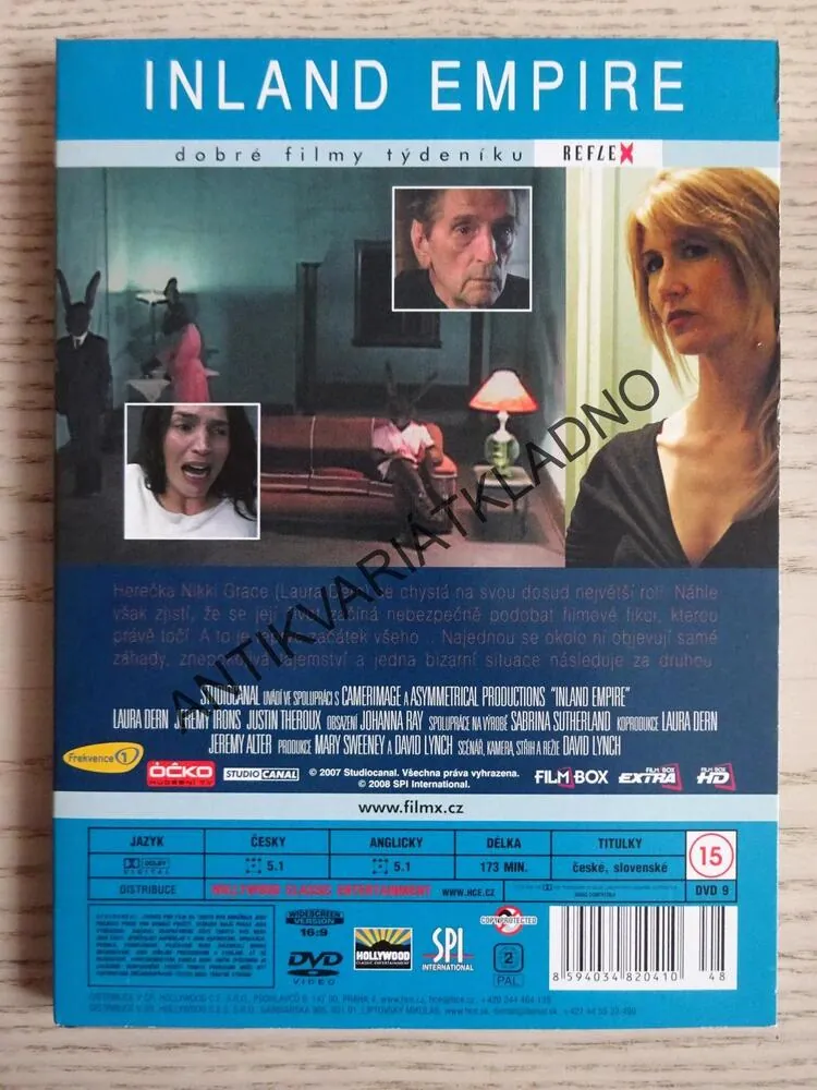 INLAND EMPIRE, DVD FILM
