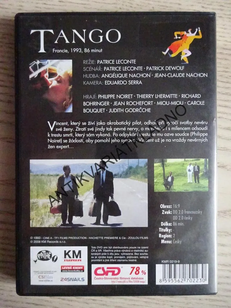 TANGO, DVD FILM