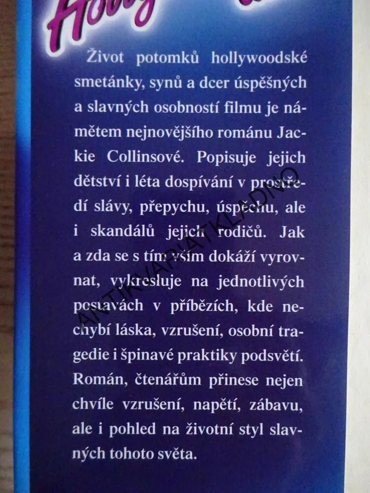 HOLLYWOODSKÉ DĚTI, JACKIE COLLINS, **an