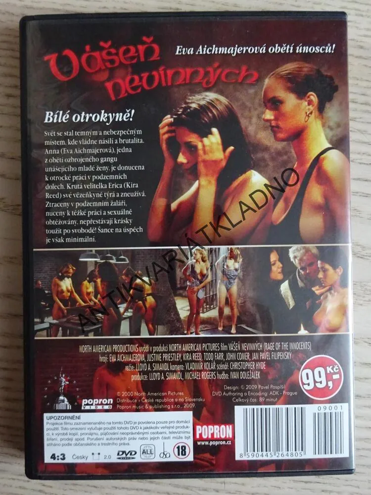 VÁŠEŇ NEVINNÝCH, DVD FILM
