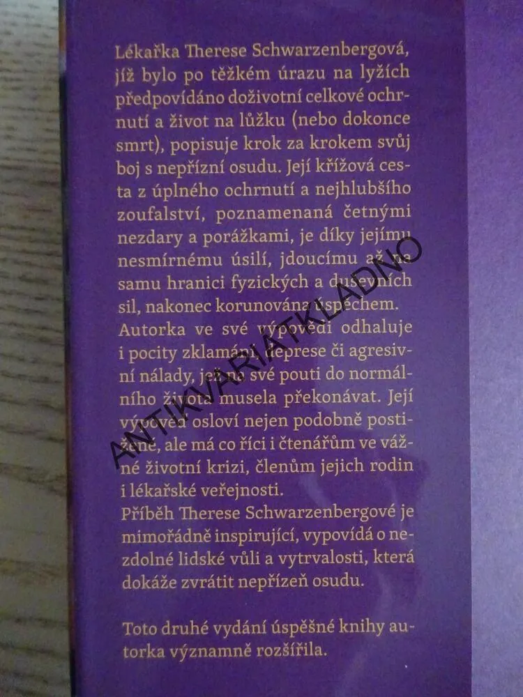 MÁ CESTA ZPÁTKY DO ŽIVOTA, THERESE SCHWARZENBERGOVÁ, **an