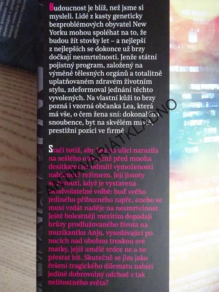 KLUB SEBEVRAHŮ, RACHEL HENGOVÁ, **an