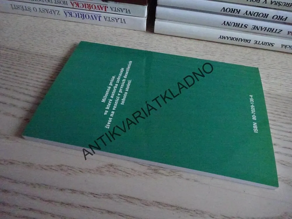 POHÁDKA JEJICH ŽIVOTA, VLASTA JAVOŘICKÁ, **an