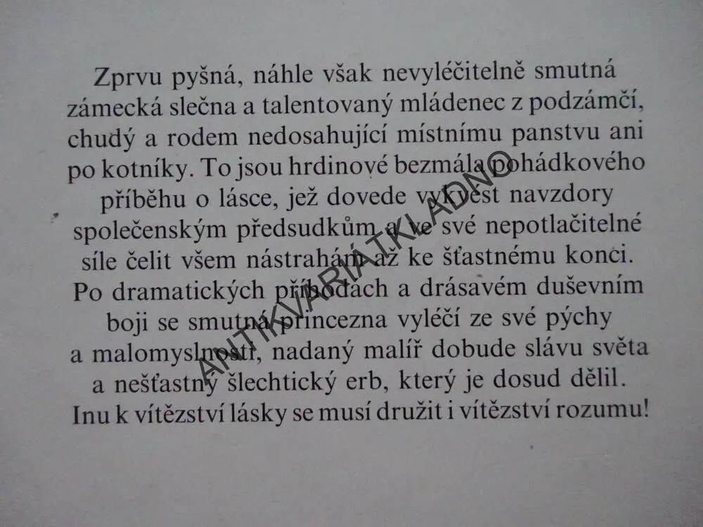 ZÁMECKÝ ROMÁN (JAN KOLODĚJ), VLASTA JAVOŘICKÁ, **an