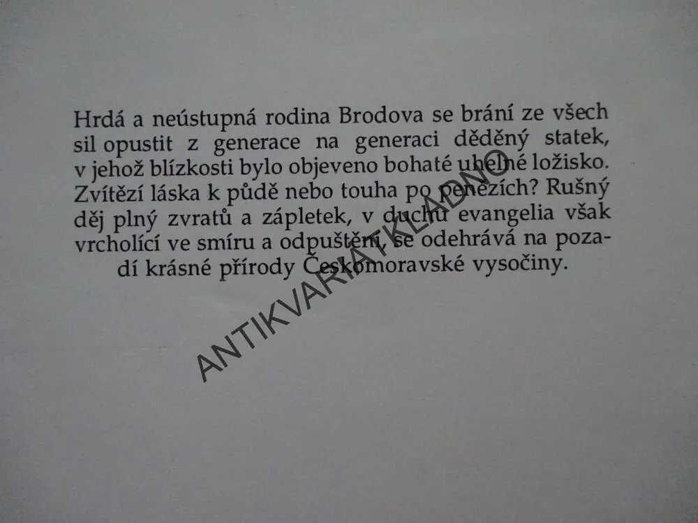 OTCOVSKÝ DŮM, VLASTA JAVOŘICKÁ, **an