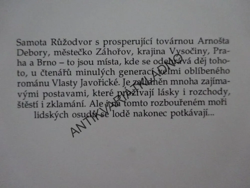 LODĚ, KTERÉ SE POTKÁVAJÍ, 1-2, VLASTA JAVOŘICKÁ, **an