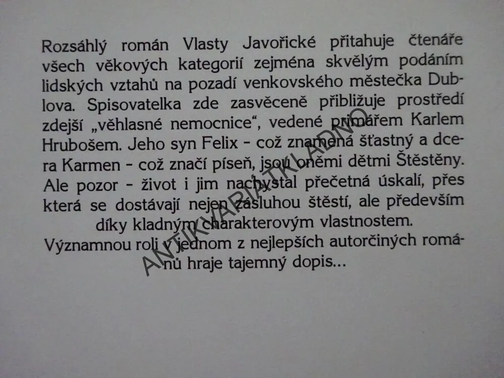DĚTI ŠTĚSTĚNY, 1-3, VLASTA JAVOŘICKÁ, **an