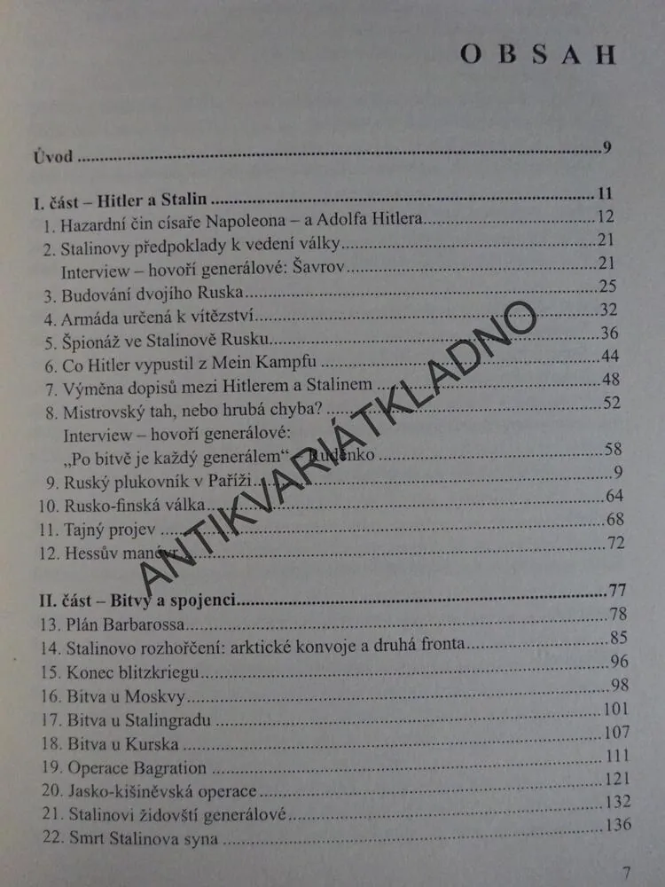 VÁLKA A STALIN, OČIMA SOVĚTSKÝCH GENERÁLŮ, ALBERT AXELL, VÁLKA, BITVA, **an