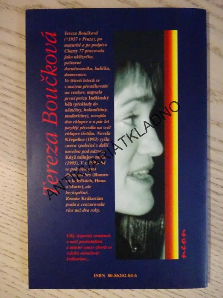 KRÁKORÁM, TEREZA BOUČKOVÁ, **an