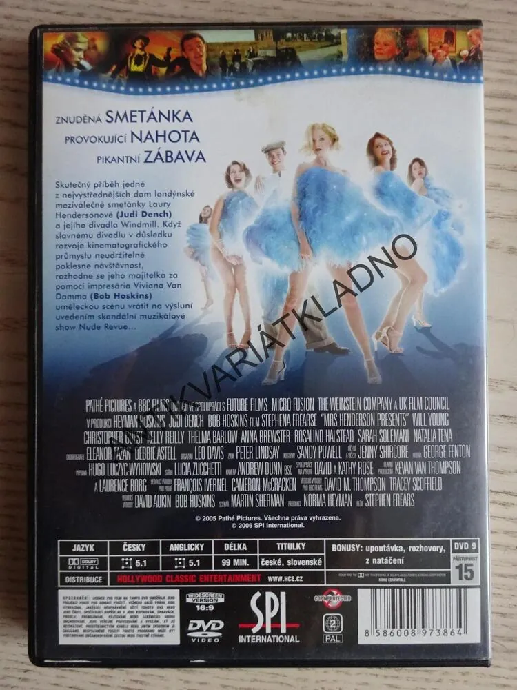 SHOW ZAČÍNÁ, DVD FILM