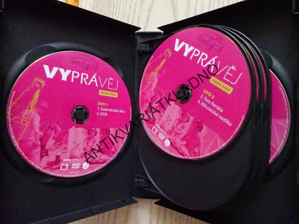 VYPRÁVĚJ, DRUHÁ SÉRIE, 8X DVD FILM SERIÁL ČR
