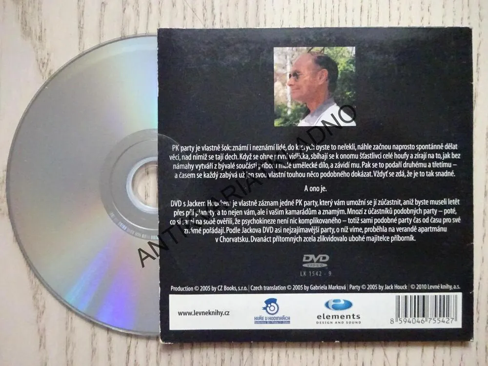 UČEBNICE PSYCHOKINEZE, DVD DOKUMENT