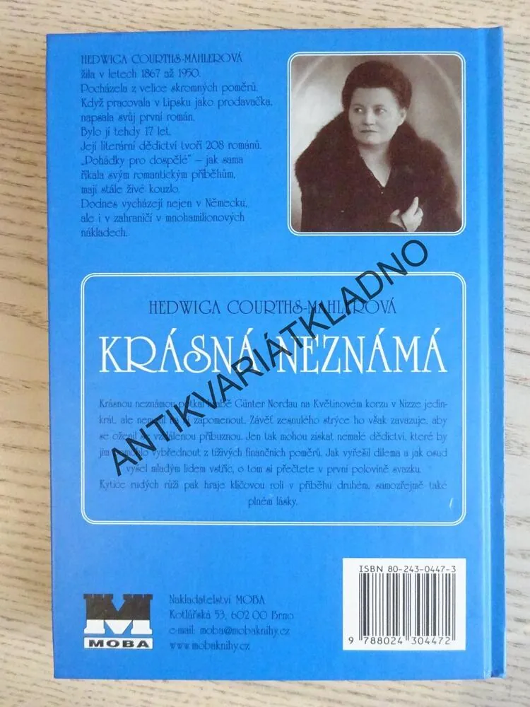 KRÁSNÁ NEZNÁMÁ, H. COURTHS-MAHLEROVÁ, **an