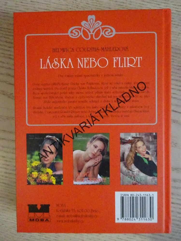 LÁSKA NEBO FLIRT, H. COURTHS-MAHLEROVÁ, **an
