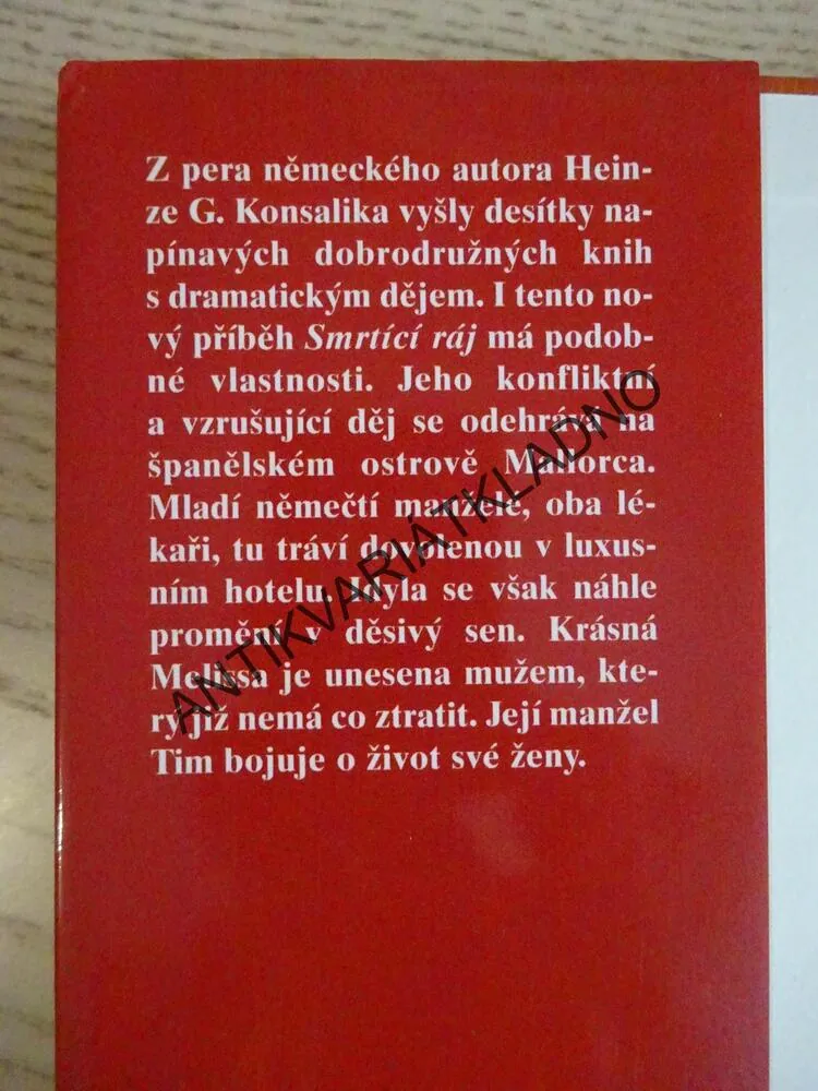 SMRTÍCÍ RÁJ, HEINZ G. KONSALIK, **an