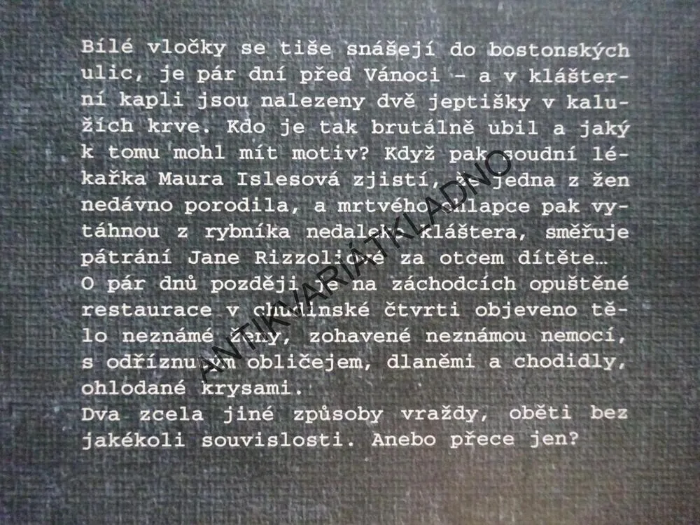 HŘÍŠNICE, TESS GERRITSENOVÁ, **an