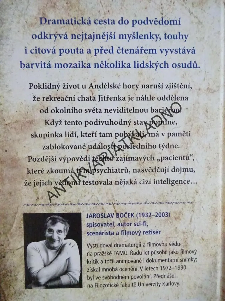 UDÁLOST, JAROSLAV BOČEK, **an