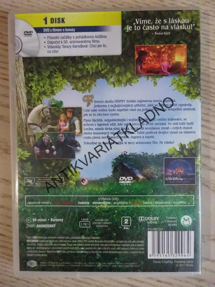 NA VLÁSKU, DVD FILM