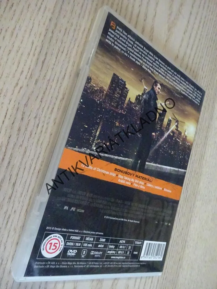 96 HODIN, ZÚČTOVÁNÍ, DVD FILM