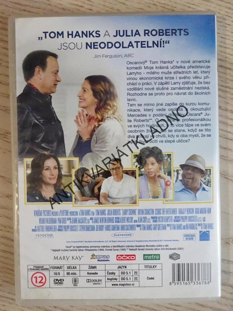 MOJE KRÁSNÁ ÚUČITELKA, DVD FILM