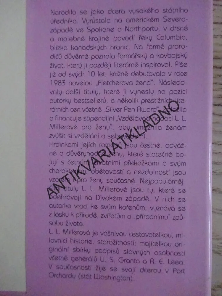 NAVZDORY ČASU, LINDA LAEL MILLER, **an