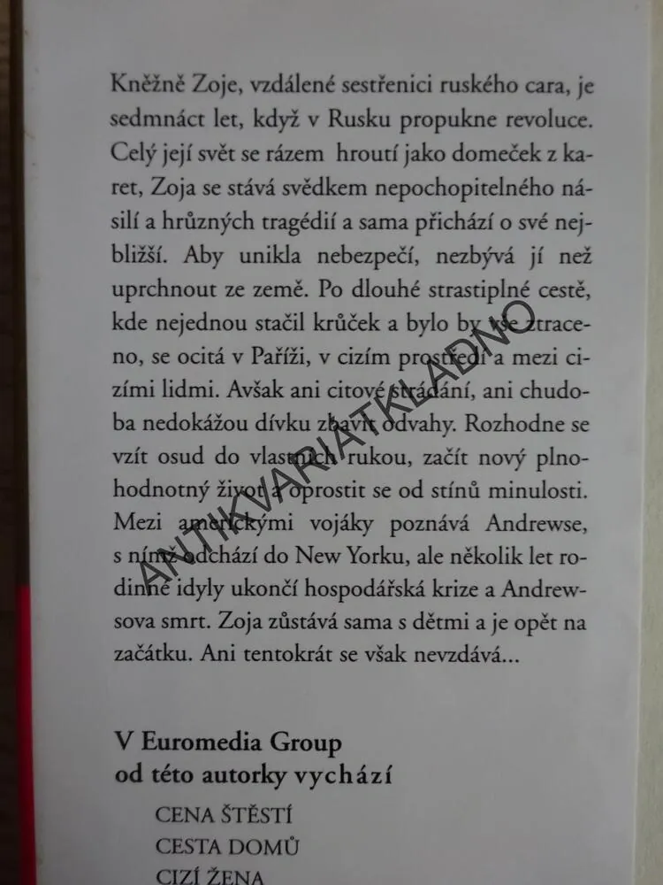 KNĚŽNA, DANIELLE STEEL, **an