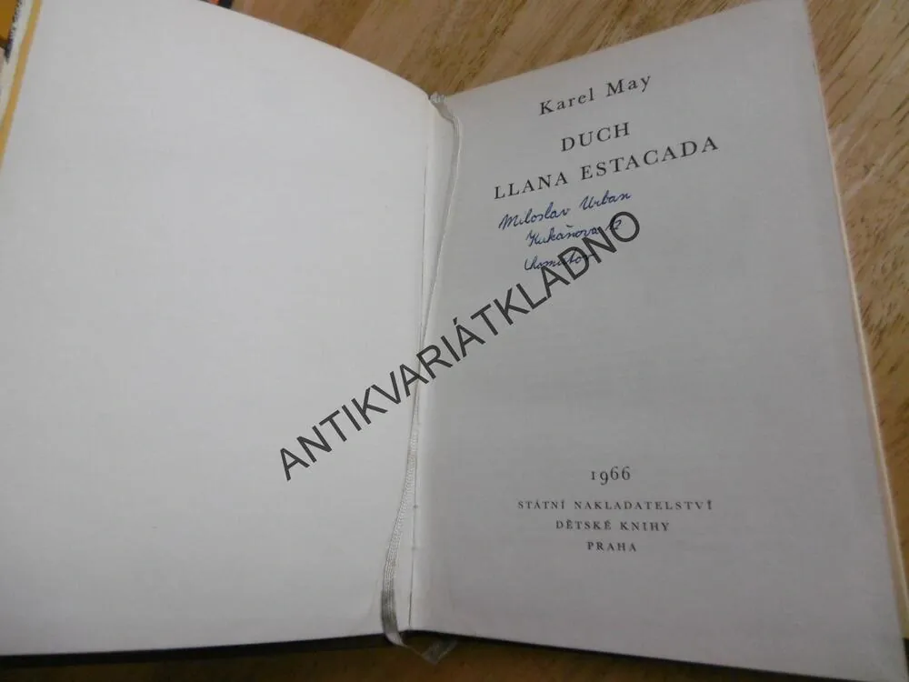 KOD 34 - DUCH LLANA ESTACADA, KAREL MAY, BURIAN, **an