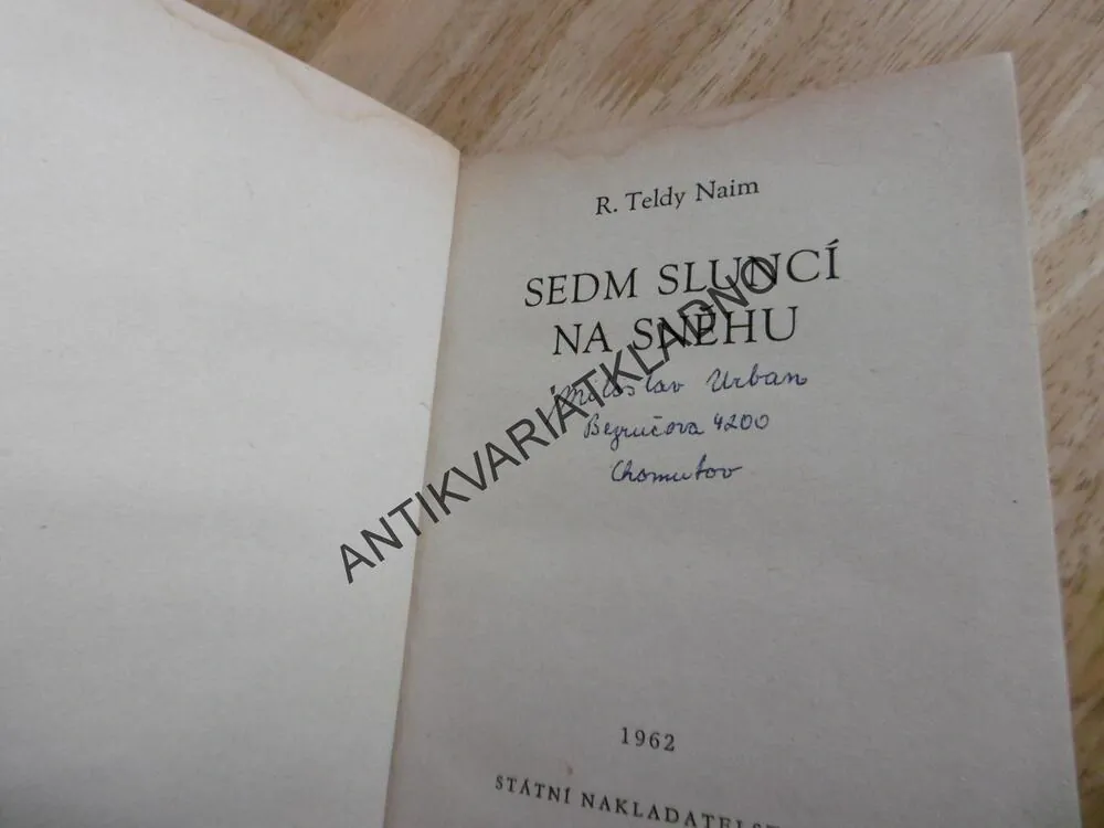 KOD 57 -SEDM SLUNCÍ NA SNĚHU, R.TELDY NAIM, **an