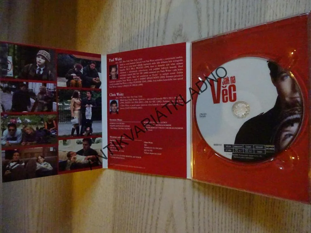JAK NA VĚC, HUGH GRANT, DVD FILM 