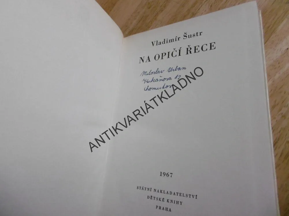 KOD 94 - NA OPIČÍ ŘECE, VLADIMÍR ŠUSTR, **an