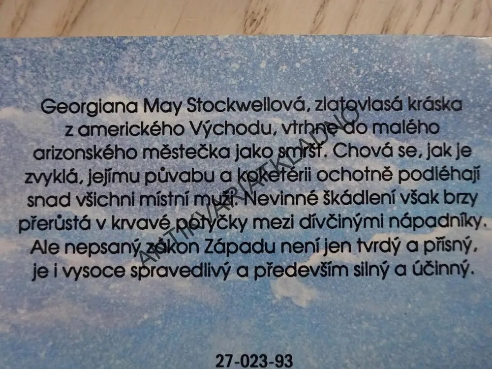 ZÁKON ZÁPADU, ZANE GREY, **an