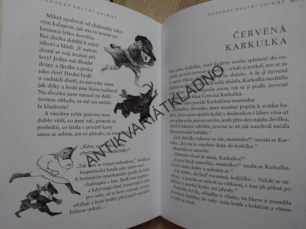 POPELKA A DALŠÍ POHÁDKY BRATŘÍ GRIMMŮ, MELITA DENKOVÁ, MARKÉTA PRACHATICKÁ, **an