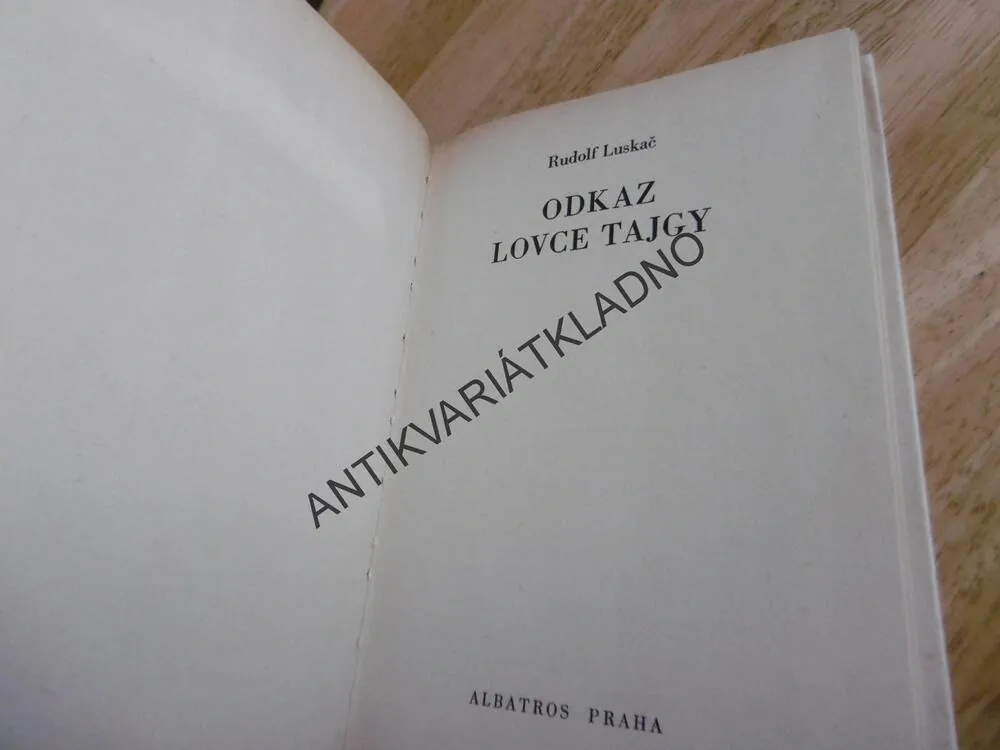 KOD 153 - ODKAZ LOVCE TAJGY, RUDOLF LUSKAČ, ZDENĚK BURIAN, **an