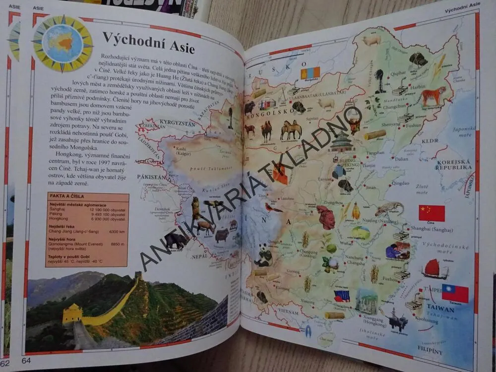 DĚTSKÝ ATLAS, **an