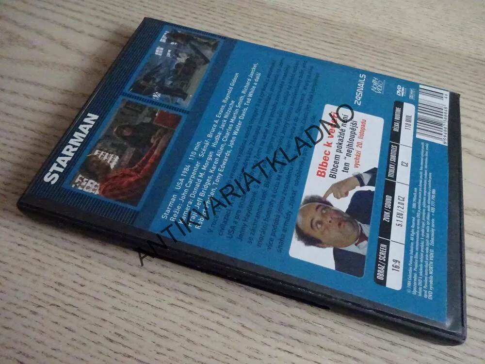 STARMAN, DVD FILM