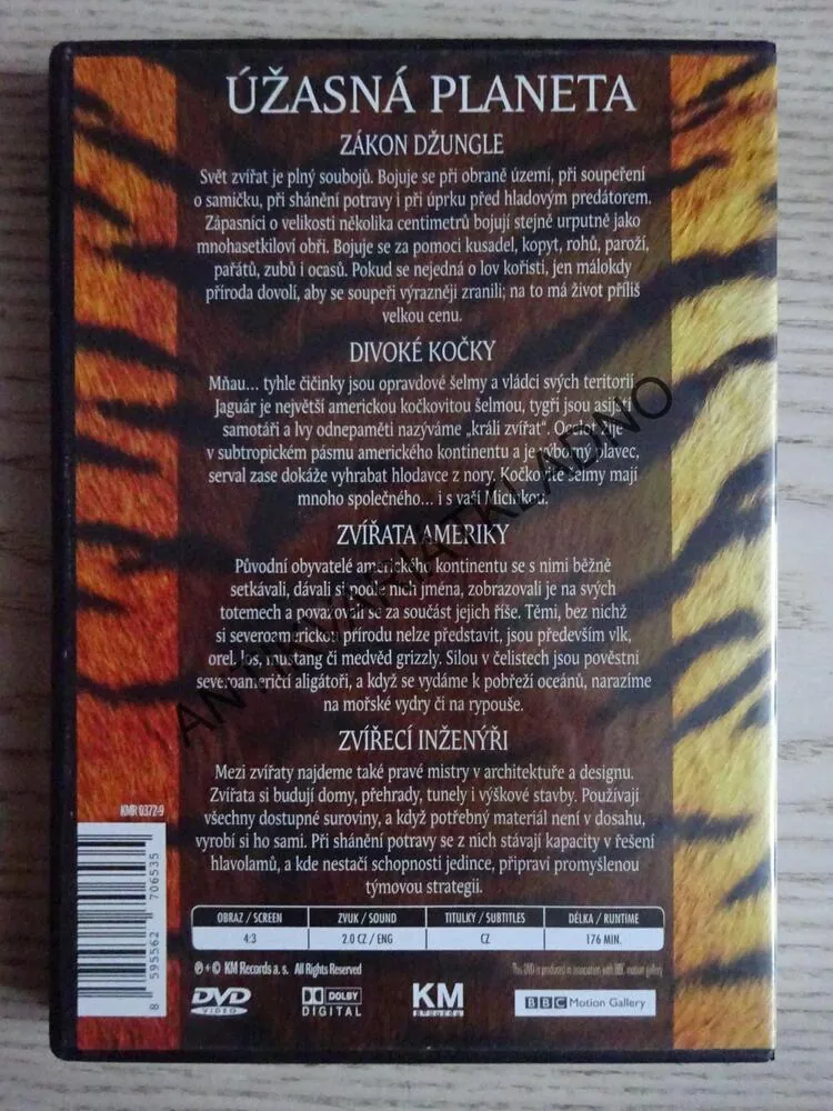 ÚŽASNÁ PLANETA, DVD FILM