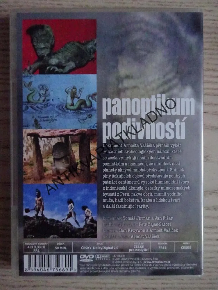PANOPTIKUM PODIVNOSTÍ, ARNOŠT VAŠÍČEK, DVD FILM