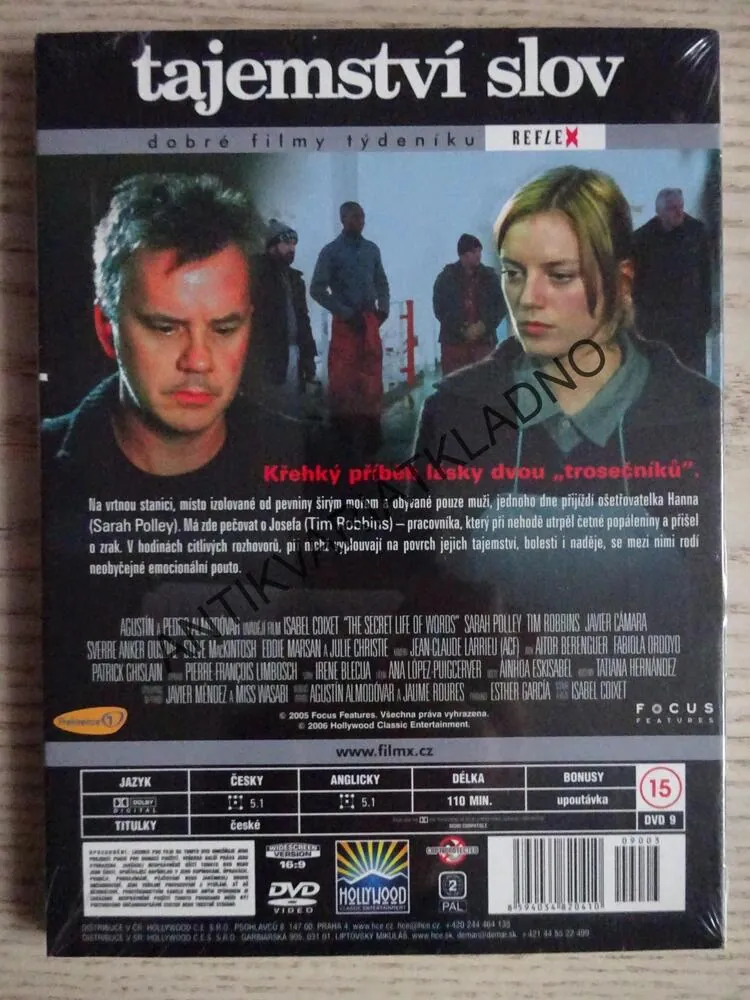 TAJEMSTVÍ SLOV, DVD FILM
