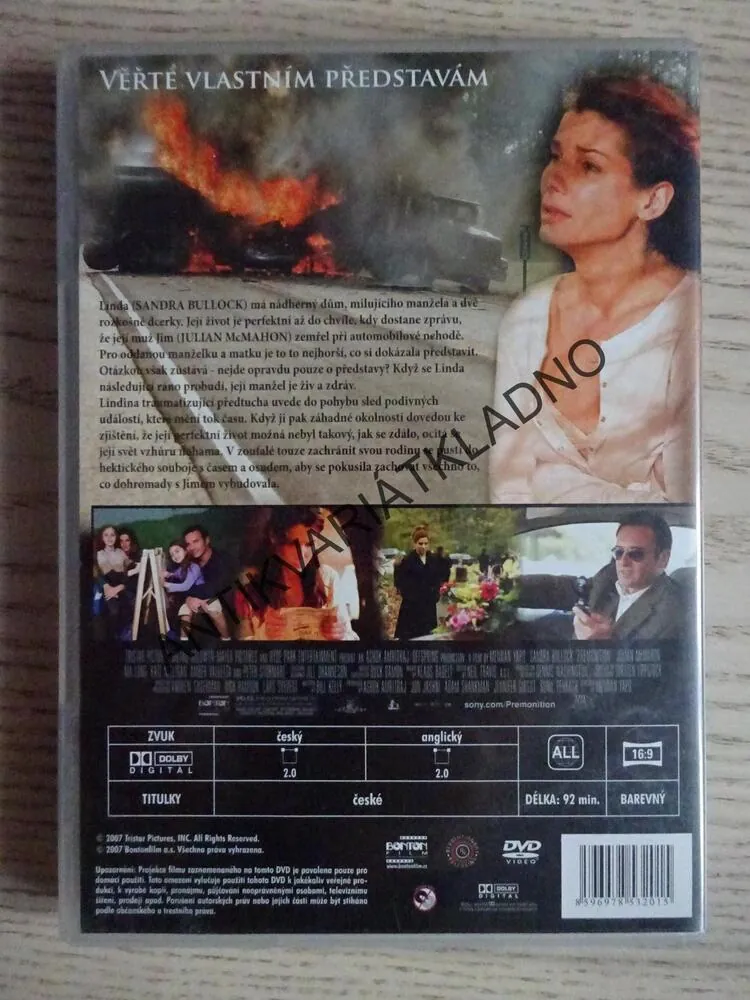 PŘEDTUCHA, DVD FILM