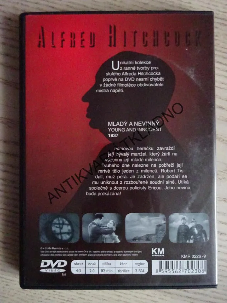 MLADÝ A NEVINNÝ, DVD FILM