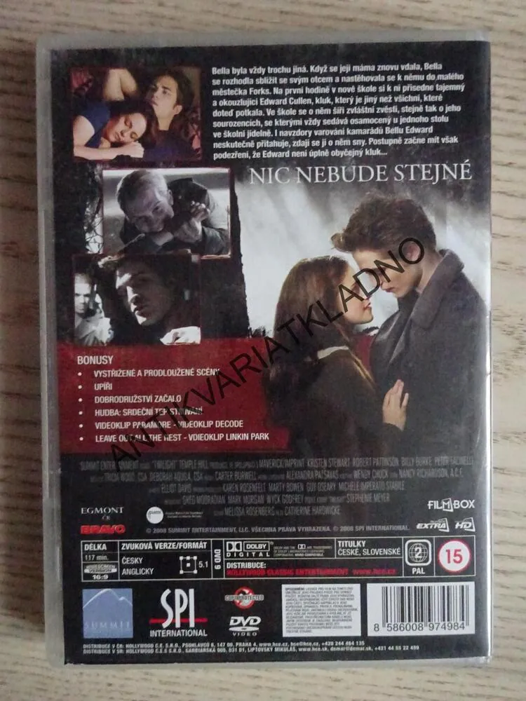 STMÍVÁNÍ, DVD FILM