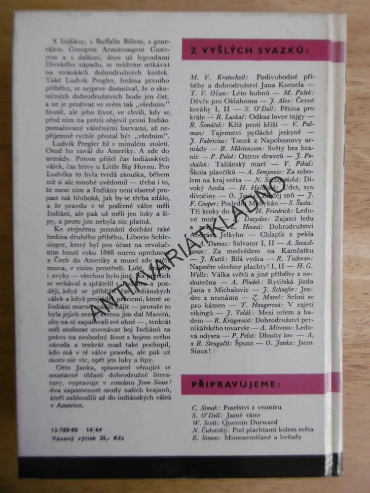 KOD 187 - JSEM SIOUX! OTTO JANKA, **an